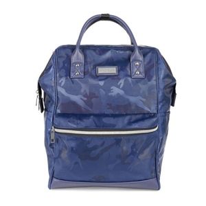 Coco + Carmen Blue Camo Backpack